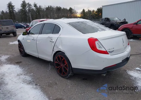 2014 Lincoln Mks Ecoboost z USA, uszkodzony, nr VIN 1LNHL9FT0EG610605